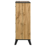 Kaywood 4-drawer Bedroom Chest of Drawers Natural Pine - detail 5