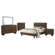 Glenwood 5-piece Queen Bedroom Set Warm Brown - alternate view