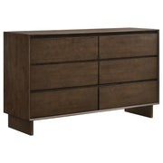 Glenwood 5-piece Queen Bedroom Set Warm Brown - detail 7
