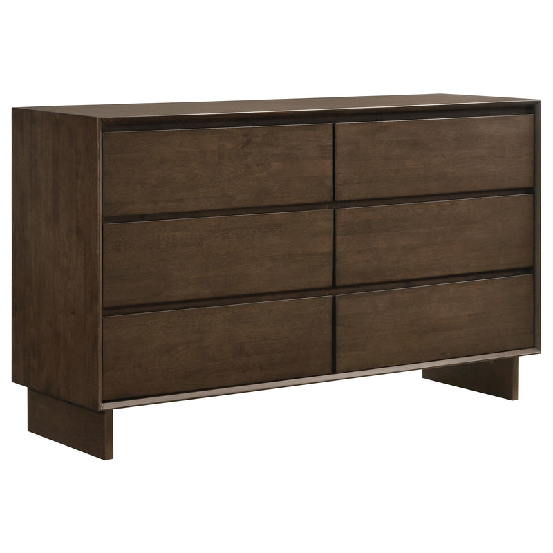 Glenwood 5-piece Queen Bedroom Set Warm Brown - detail 7