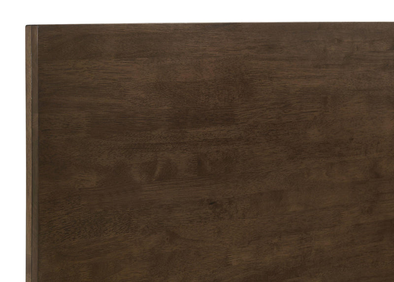 Glenwood 48-inch Queen Platform Panel Bed Warm Brown - detail 7