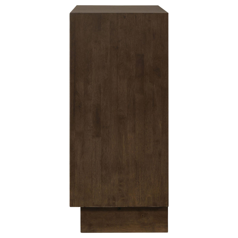 Glenwood 4-drawer Chest of Drawers Warm Brown - detail 5