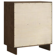 Glenwood 4-drawer Chest of Drawers Warm Brown - detail 6