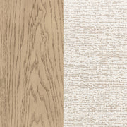 Kailani 52-inch Queen Wingback Bed Beige Oak - detail 8