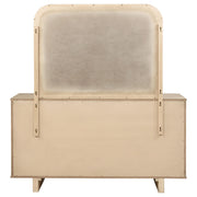 Kailani 9-drawer Dresser and Mirror Beige Oak - detail 7