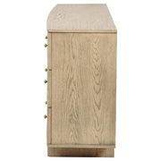 Kailani 9-drawer Dresser Cabinet Beige Oak - detail 5