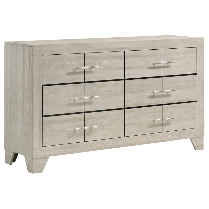Trenton 5-piece Queen Bedroom Set Rustic Cream - detail 7