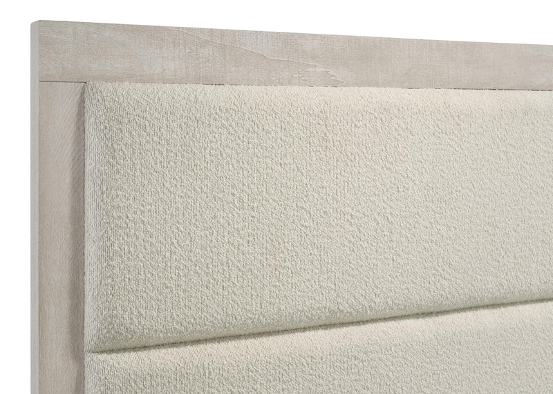 Trenton 54-inch Wood Queen Panel Bed Rustic Cream - detail 5