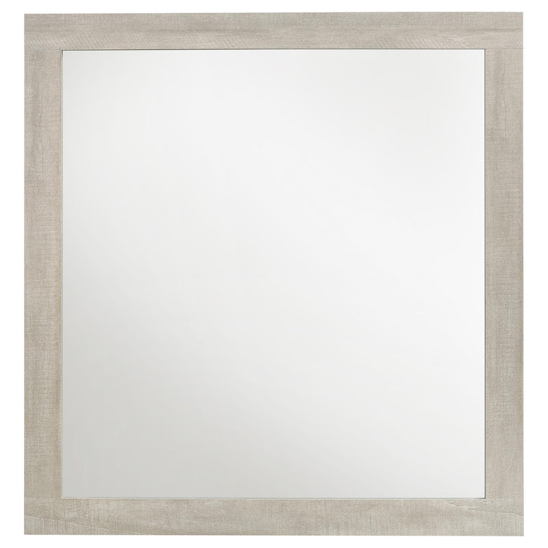 Trenton Dresser Mirror Rustic Cream - detail 3