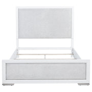 Gracemont 57-inch Queen Panel Bed Grey and White - detail 4