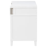 Gracemont 3-drawer Bedroom Nightstand Bedside Table White - detail 5
