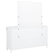 Gracemont 8-drawer Bedroom Dresser with Mirror White - detail 6