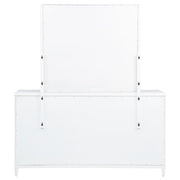Gracemont 8-drawer Bedroom Dresser with Mirror White - detail 7
