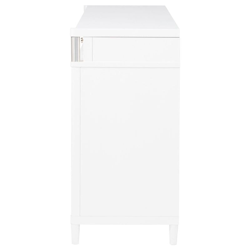 Gracemont 8-drawer Bedroom Dresser Cabinet White - detail 5