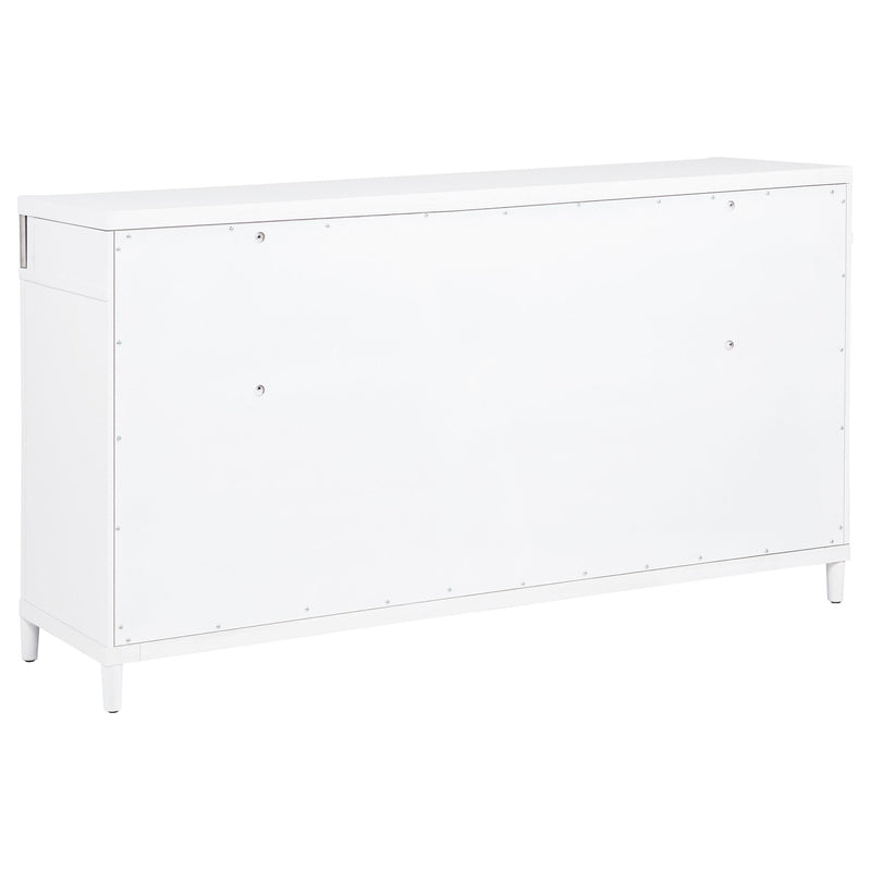 Gracemont 8-drawer Bedroom Dresser Cabinet White - detail 6