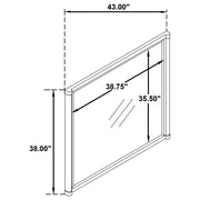 Gracemont Dresser Mirror White - detail 5