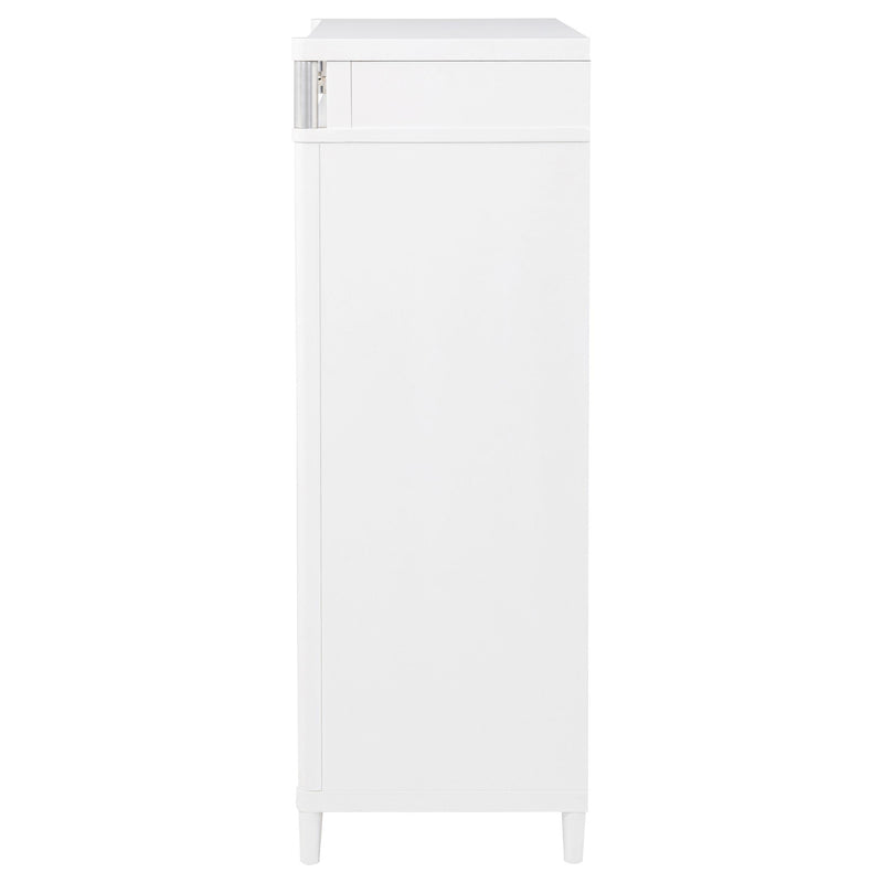 Gracemont 5-drawer Bedroom Chest of Drawers White - detail 5