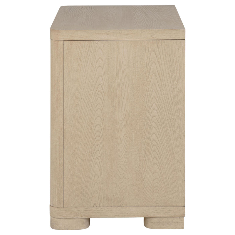Ladera 2-drawer Nightstand Bedside Table Light Elm - detail 5