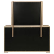 Ladera 6-drawer Bedroom Dresser and Mirror Light Elm - detail 7