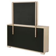 Ladera 6-drawer Bedroom Dresser and Mirror Light Elm - detail 8