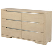 Ladera 6-drawer Bedroom Dresser Light Elm - detail 4