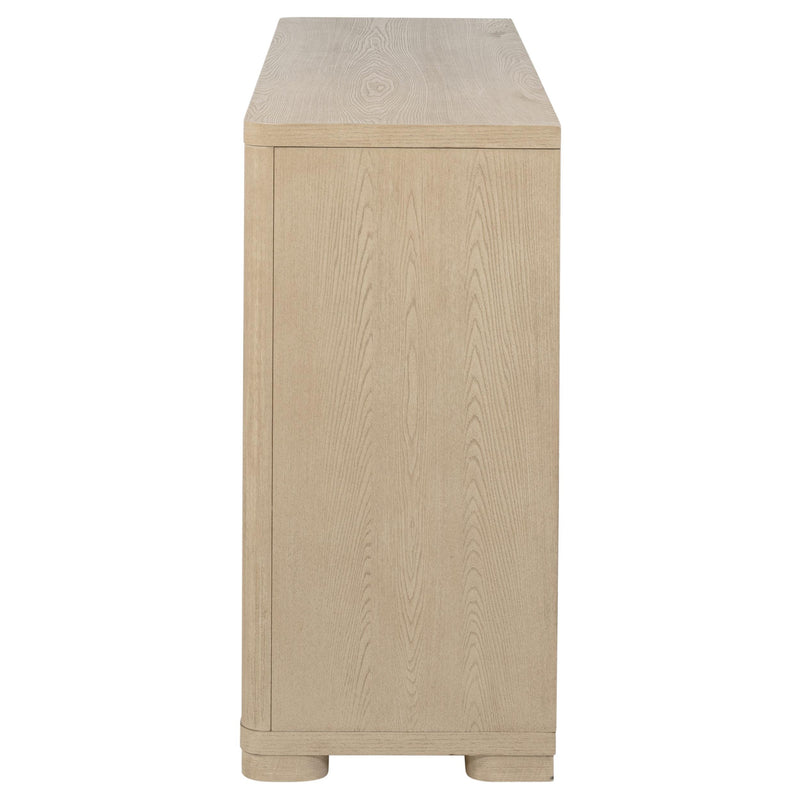 Ladera 6-drawer Bedroom Dresser Light Elm - detail 5