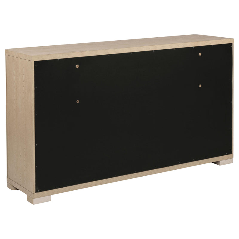 Ladera 6-drawer Bedroom Dresser Light Elm - detail 6