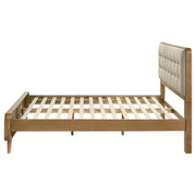 Robyn Wood Queen Platform Bed Light Ash - detail 6
