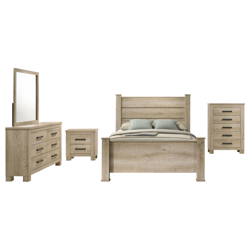 Oakglen 5-piece Queen Bedroom Set Weathered Oak - alternate view