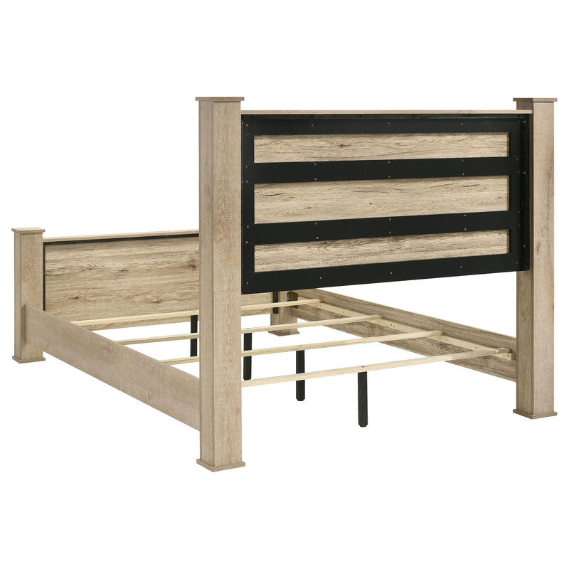 Oakglen 5-piece Queen Bedroom Set Weathered Oak - detail 4