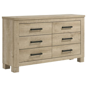 Oakglen 5-piece Queen Bedroom Set Weathered Oak - detail 7