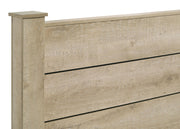 Oakglen 55-inch Queen Panel Bed Weathered Oak - detail 7