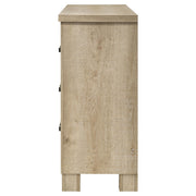 Oakglen 6-drawer Bedroom Dresser Weathered Oak - detail 5