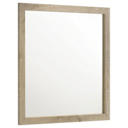 Oakglen Dresser Mirror Weathered Oak - alternate view