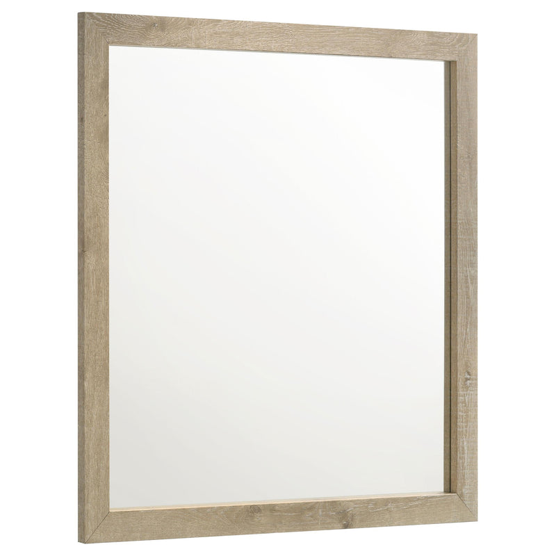 Oakglen Dresser Mirror Weathered Oak - alternate view