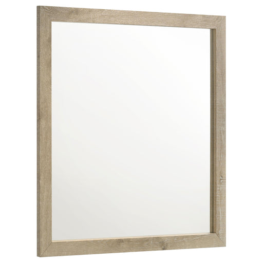 Oakglen Dresser Mirror Weathered Oak - alternate view