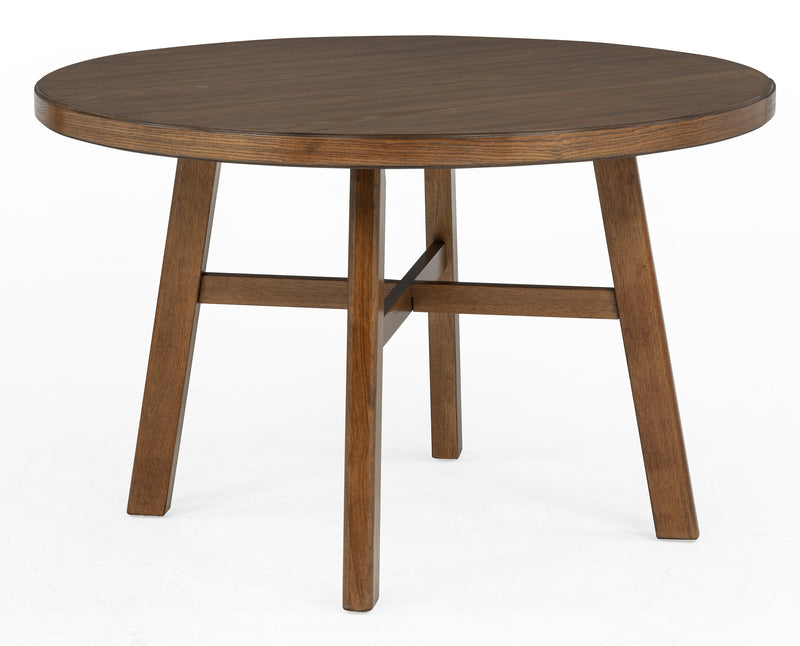 Blanche Round Dining Table Brown