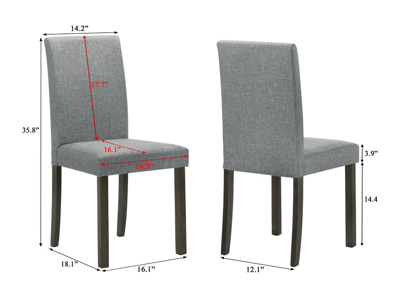 Crownmark Set of 4 Melshire Side Chairs