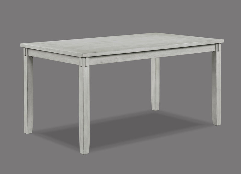 Clara 5-Pc Dining Table Driftwood Color Table & Chairs