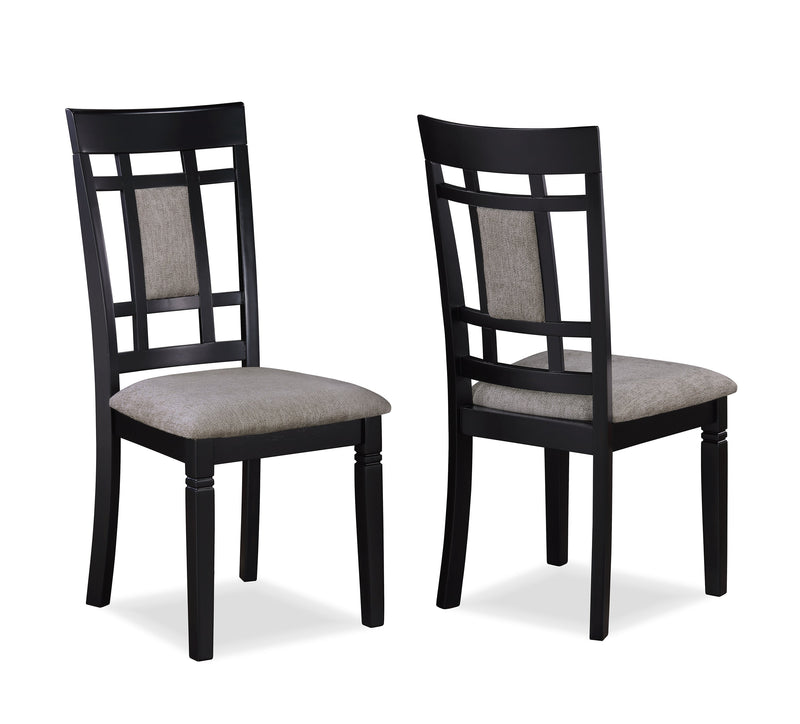 Paige 6-Pc Dining Set With Bench Light Grey