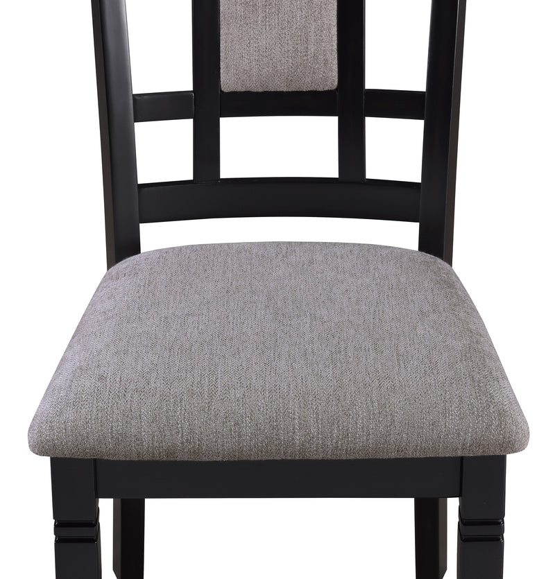 Paige 6-Pc Dining Set With Bench Light Grey