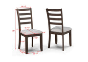Crownmark Set of 2 Wagner Side Chairs