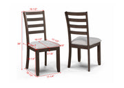 Crownmark Set of 2 Wagner Side Chairs