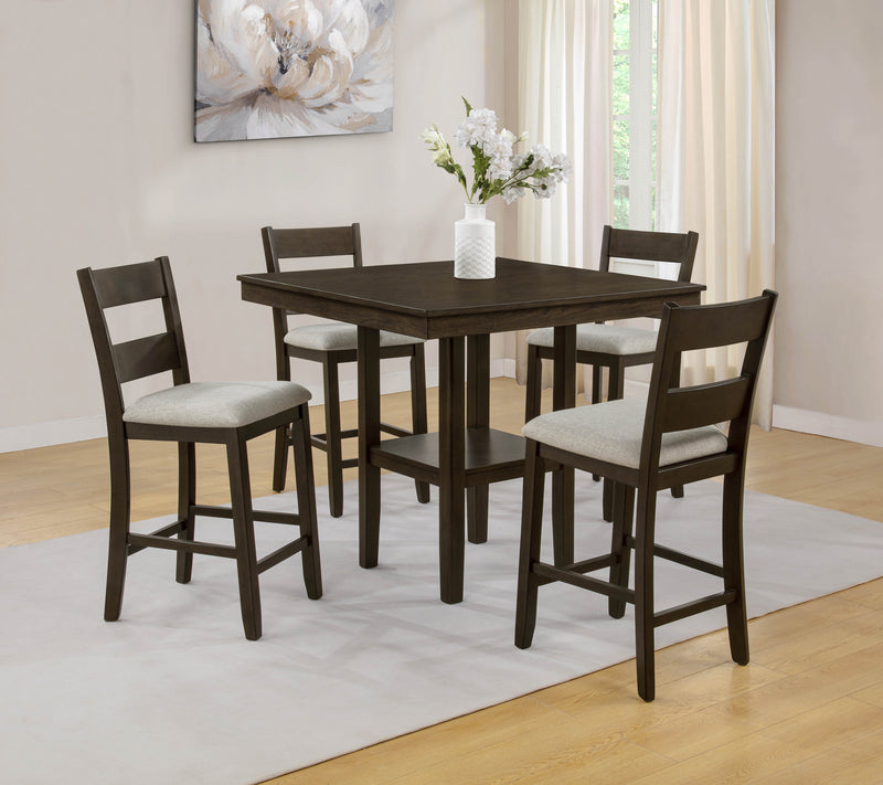 Lester Counter Height - Brown