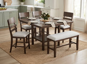 Crownmark Set of 2 Guthrie Counter Height Chairs
