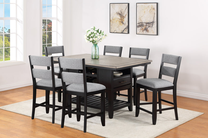 Crownmark Frey Dining Set 7-Piece Dining Set