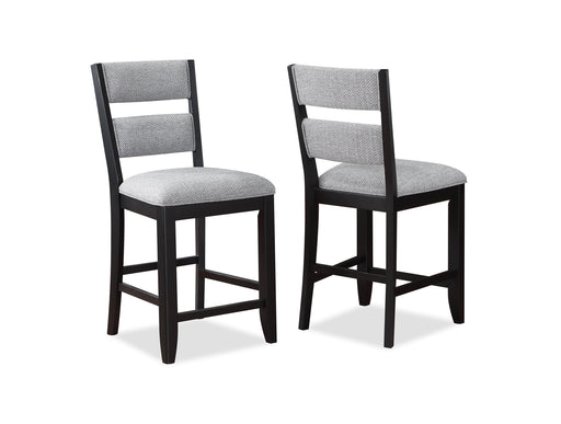 Crownmark Set of 2 Frey Counter Height Chairs