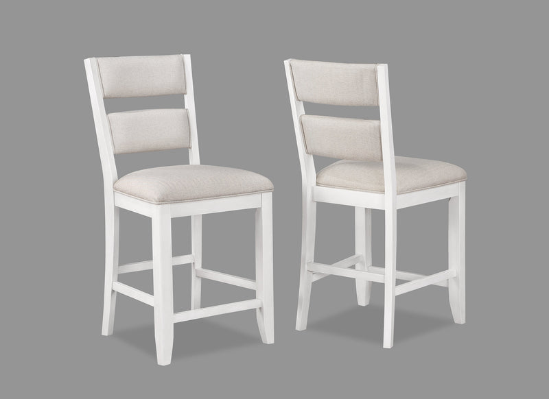 Crownmark Set of 2 Wendy Counter Height Chairs