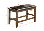 Crownmark Fulton Dining Set - Brown