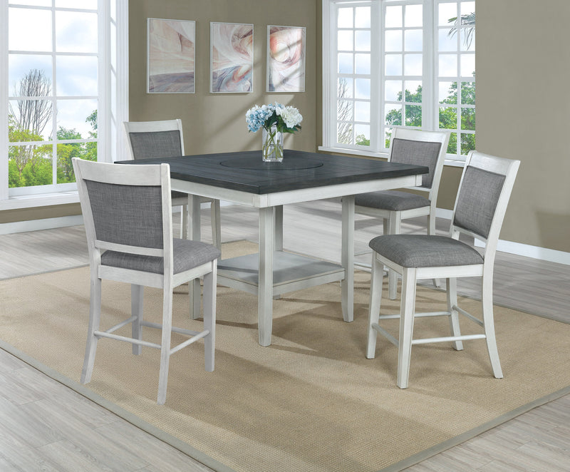 Fulton Dining Set - Chalk Grey